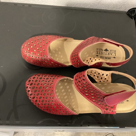 NEW L'Artiste leather clog/sandals 41 - Picture 4 of 7